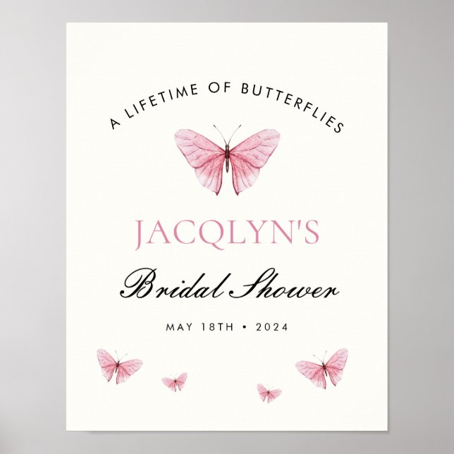 Poster Une vie de papillons Jacqlyns (Devant)