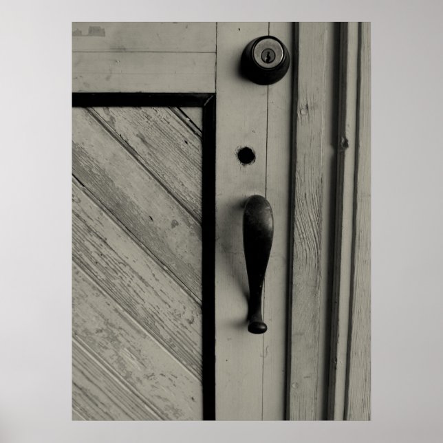 Poster Une vieille porte (Devant)