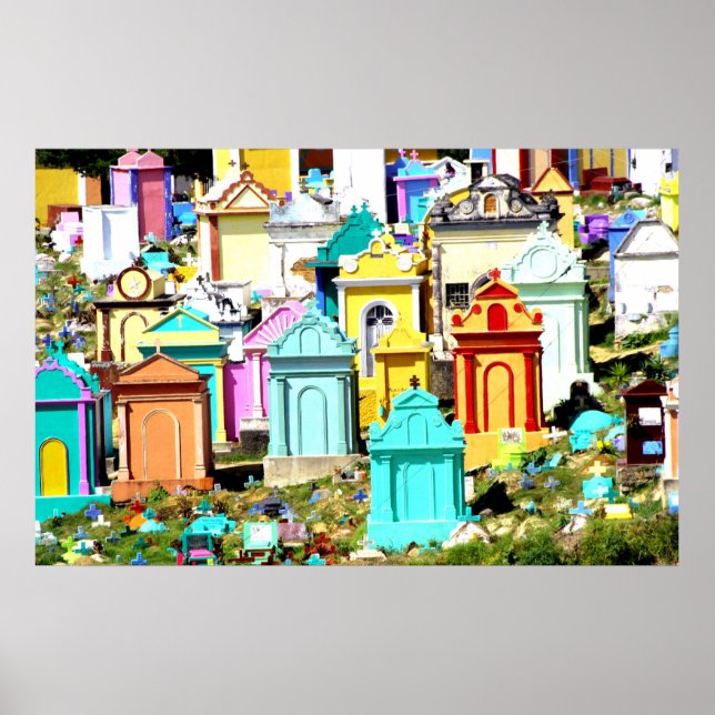 Poster Une voie colorée (Devant)