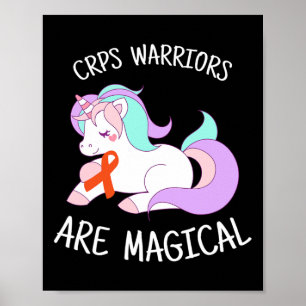 Poster Unicorn Crps Guerrier Rsd Crps Sensibilisation 1