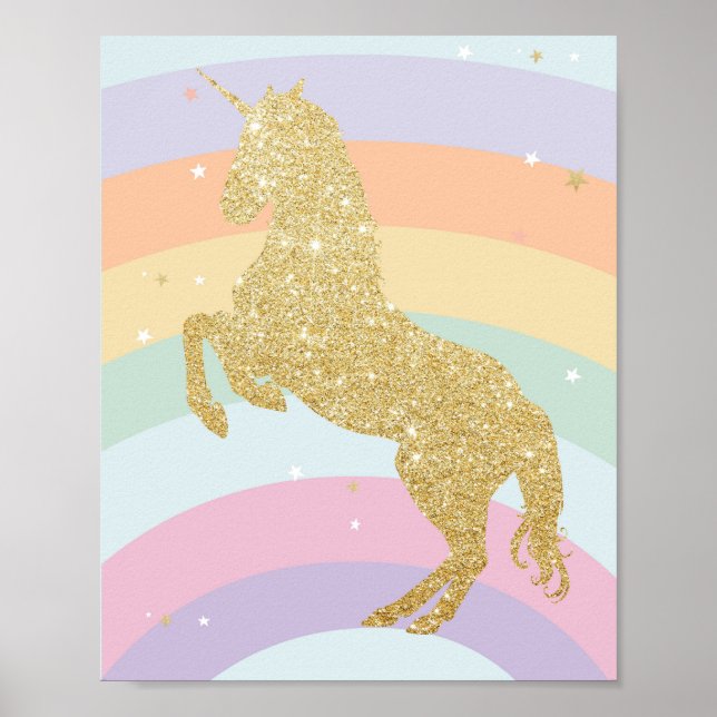 POSTER UNICORN MAGIQUE (Devant)