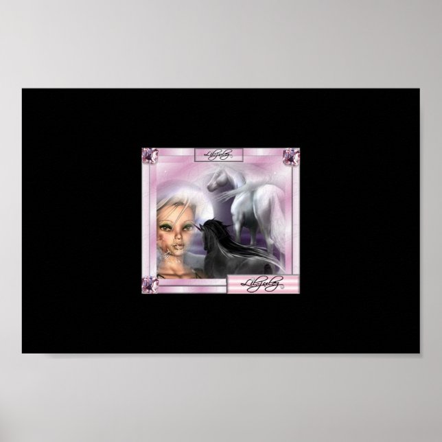 POSTER UNICORNE (Devant)