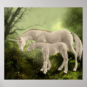 POSTER UNICORNE