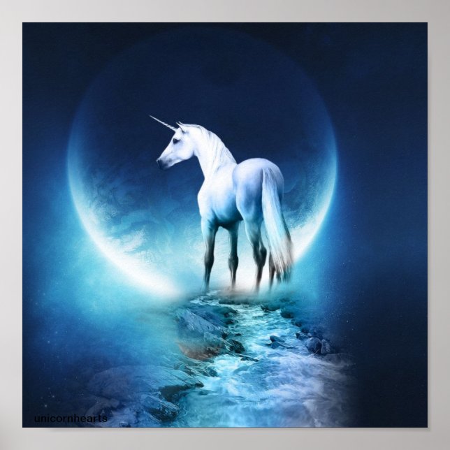 Poster Unicorne (Devant)