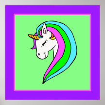 Unicorne arc-en-ciel