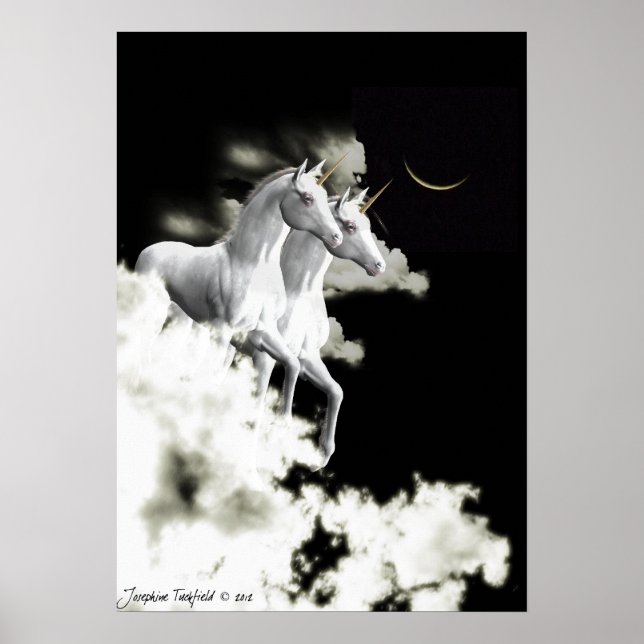Poster Unicorne rêve (Devant)