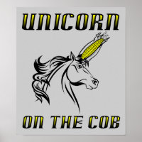Unicorne sur l'affiche du Cob