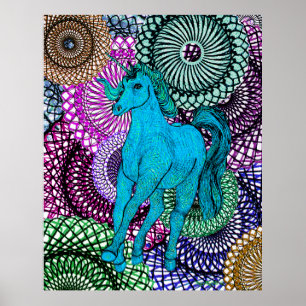 Poster Unicorne unique