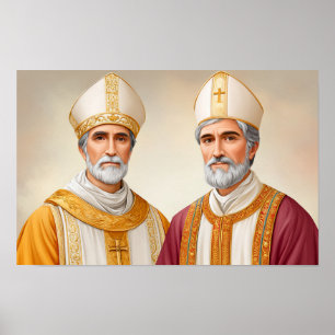 Poster Unis dans la foi : Saints Cornelius et Cyprien