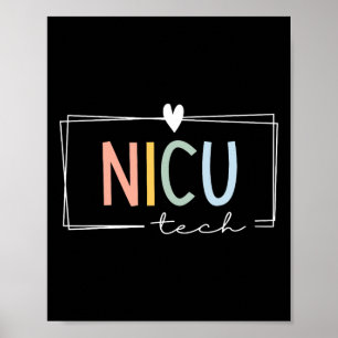 Poster Unité de soins intensifs néonatals de Nicu Tech ré
