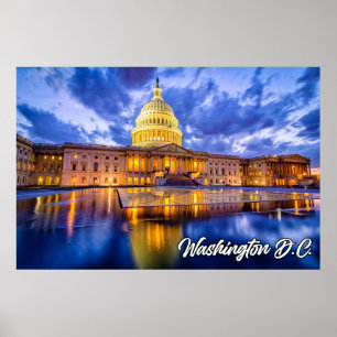 Poster United States Capital Building, Washington, D.C.
