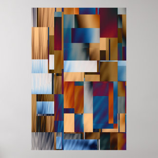 Poster Univers bidimensionnel.