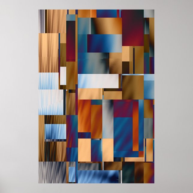 Poster Univers bidimensionnel. (Devant)