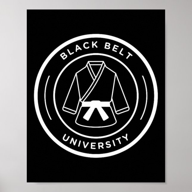 Poster Université Black Belt (Devant)