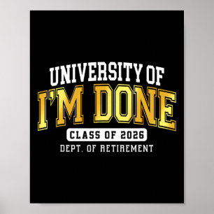 Poster Université de J'en Ai Terminé Cl 2026 Enseignant R