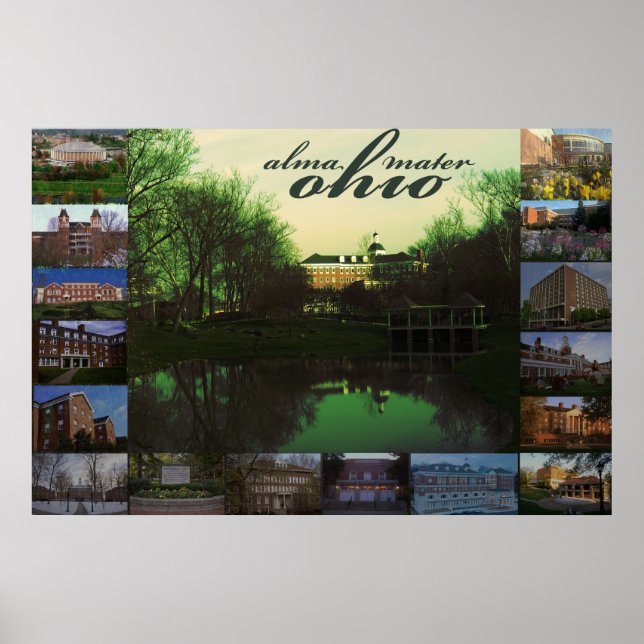 Poster Université de l'Ohio (Devant)