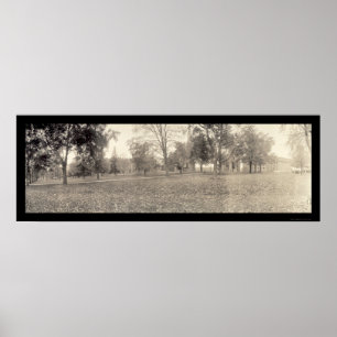 Poster Université de Wesleyan Photo CT 1909