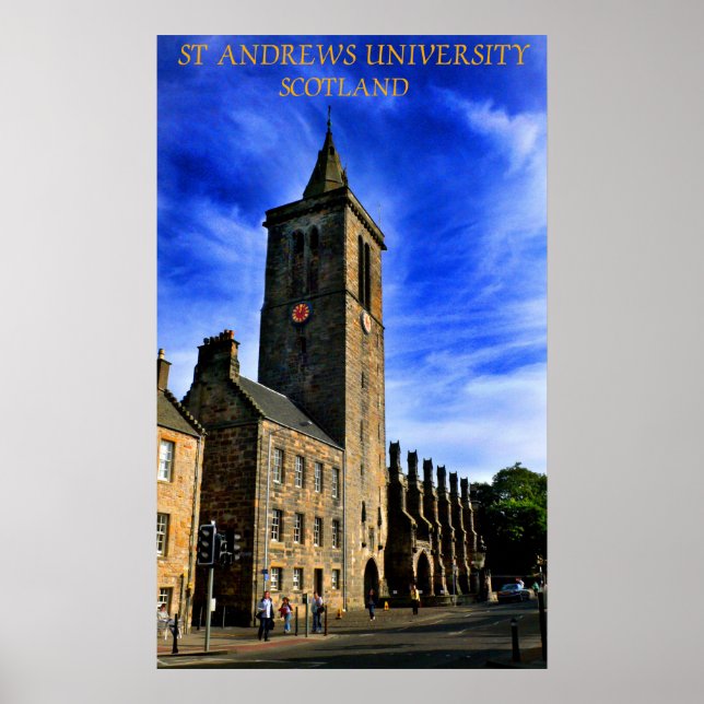 Poster université saint andrews (Devant)