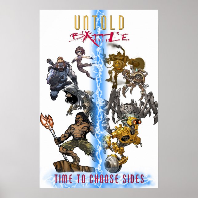 Poster Untold : Bataille (Devant)
