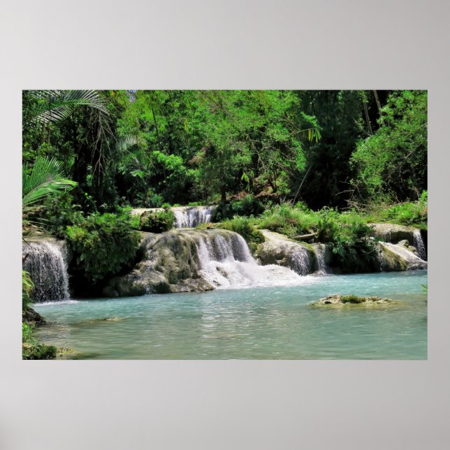 Poster Upper Cambugahay Falls (Devant)