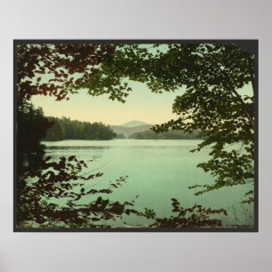 Poster Upper Loon Lake, Adirondacks, New York