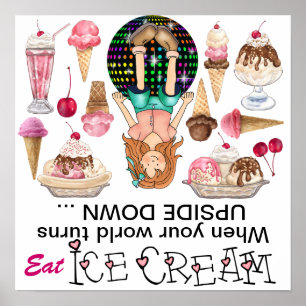 Poster Upside Down World - SRF