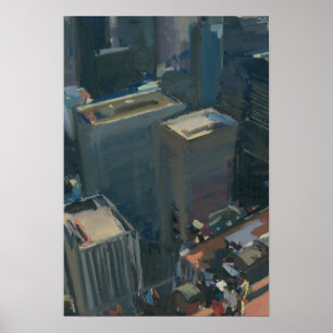 Poster Uptown regardant vers le bas 2012