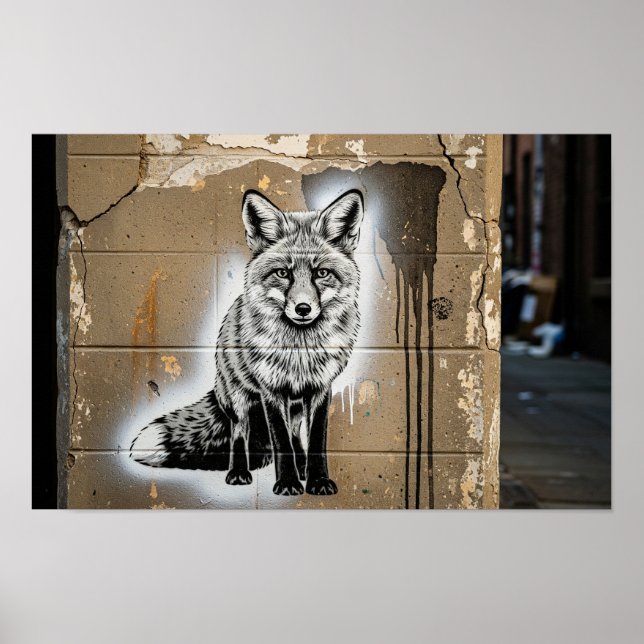 Poster Urbaine Fox (Devant)