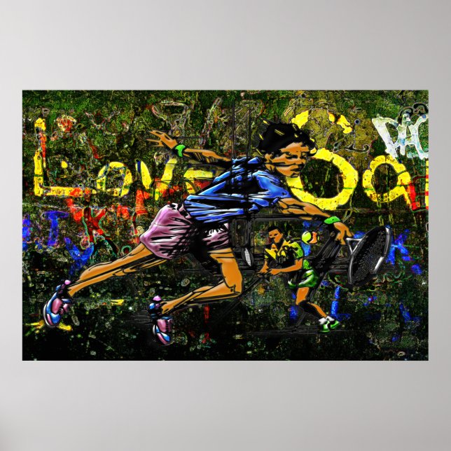 Poster Urban Co-ed Tennis (Devant)