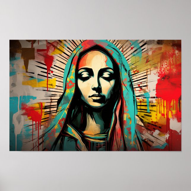 Poster Urban Madonna (Devant)