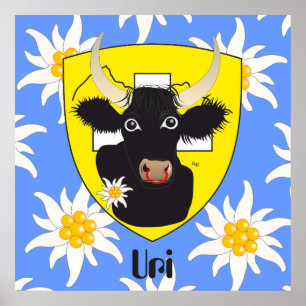 Poster Uri Suisse Svizzera Svizra