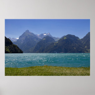 Poster Urnersee Summer View, Suisse