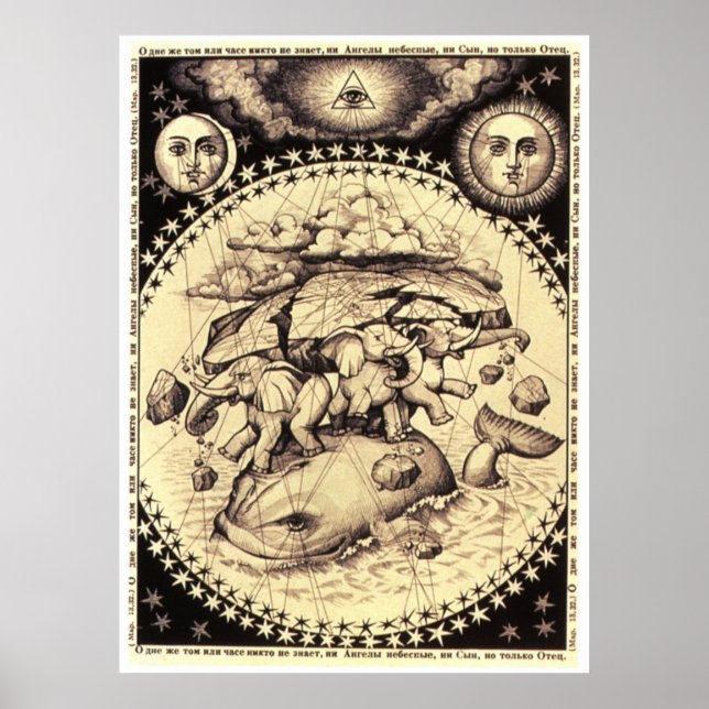 Poster URSS CCCP Guerre froide Union soviétique Propagati (Devant)