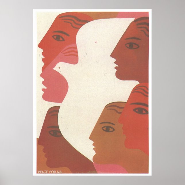 Poster URSS CCCP Guerre froide Union soviétique Propagati (Devant)