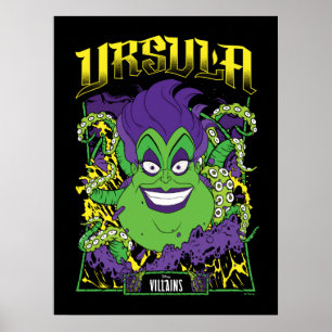 Poster Ursula   Design néon