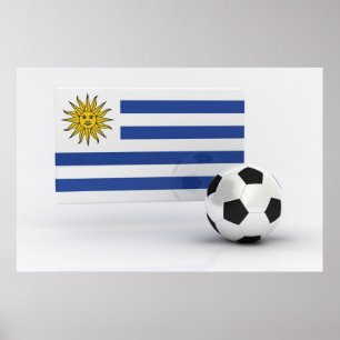 Poster Uruguay Soccer