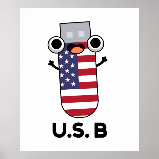 Poster US B Funny Pun des États-Unis (Devant)