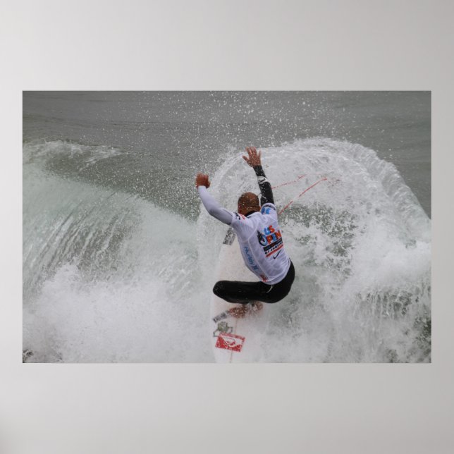 POSTER US OUVERT DE SURF 2011 (Devant)