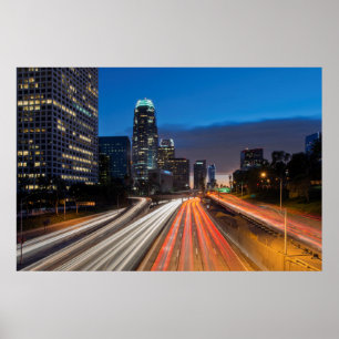 Poster USA, Californie, Los Angeles, 110 Freeway 2
