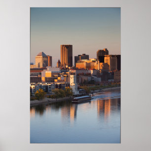 Poster USA, Minnesota, Minneapolis, St. Paul 3