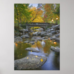 Poster USA, Oregon, Ashland, Lithia Park. Automne