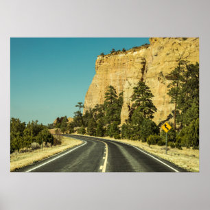 Poster USA Road trip Paysage Photo
