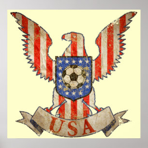 Poster USA Soccer