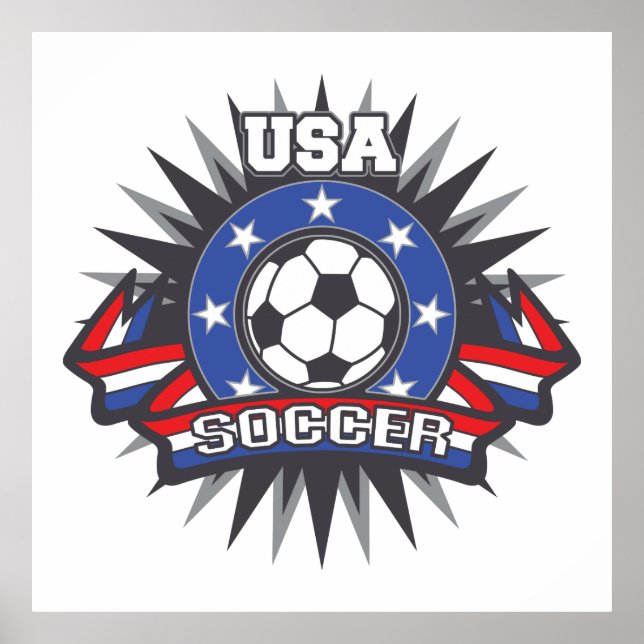 Poster USA Soccer (Devant)