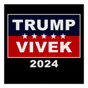 Poster USA Trump Vivek 2024