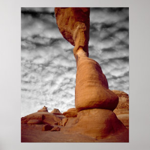 Poster USA, Utah, Parc national des Arches. Partie de