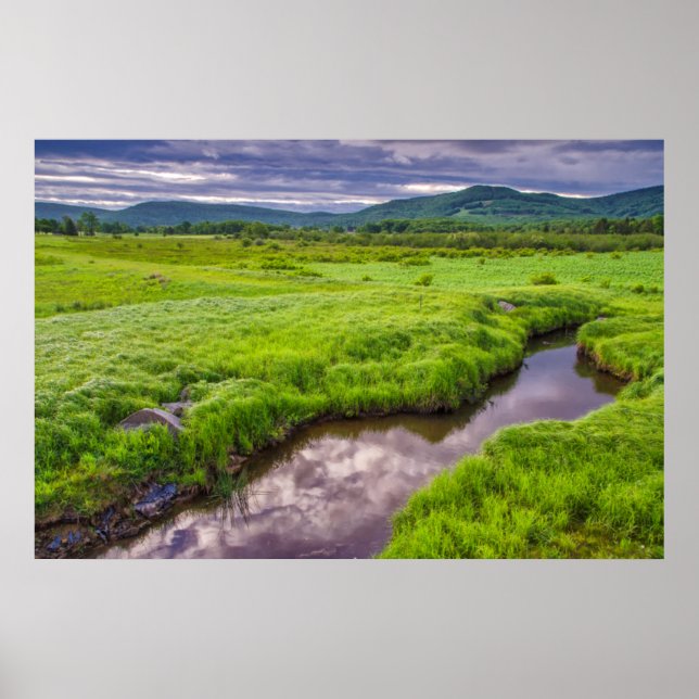 Poster USA, Virginie-Occidentale, Davis. Paysage 2 (Devant)