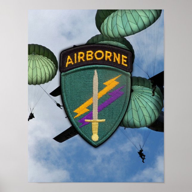 Poster USACAPOC Opérations spéciales Affaires civiles Imp (Devant)