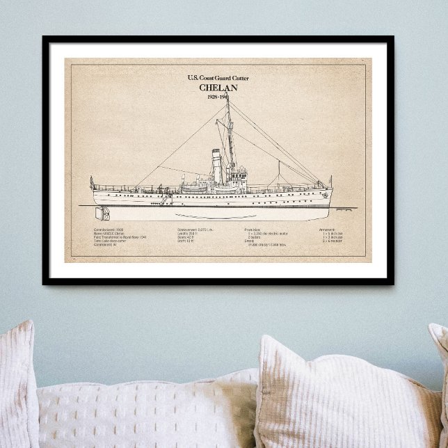 Poster USCGC Chelan - SBD (Créateur téléchargé)