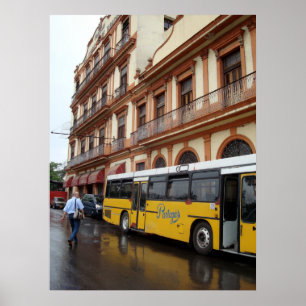 Poster Usine de Partagas ; La Havane, Cuba